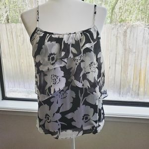 NY&C b&w floral camisole tank - Size XS